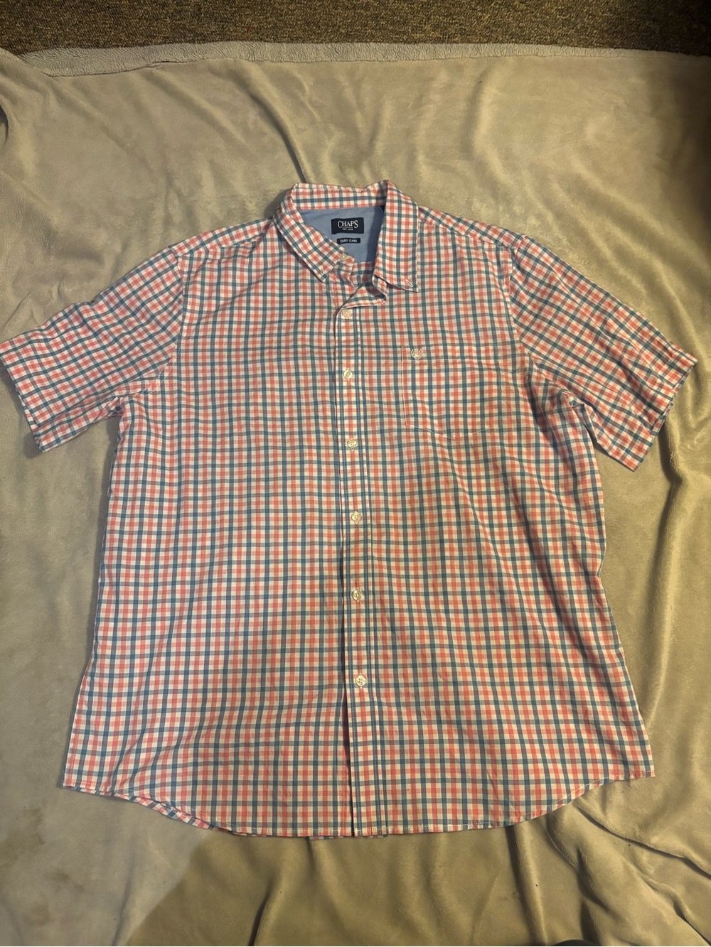 Chaps Ralph Lauren Men’s Plaid Button Down Shirt